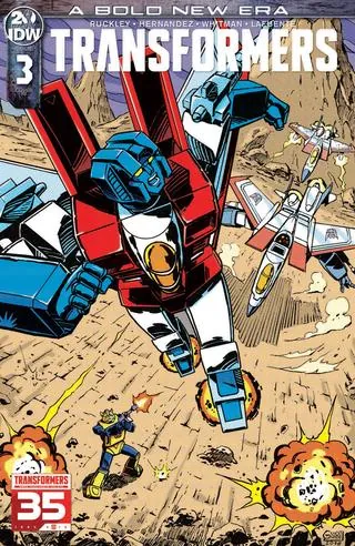 Cover of Transformers #3
