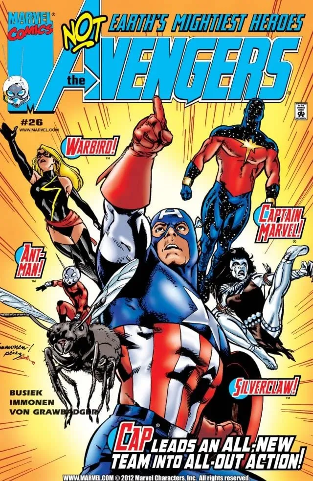 Cover of Avengers #26