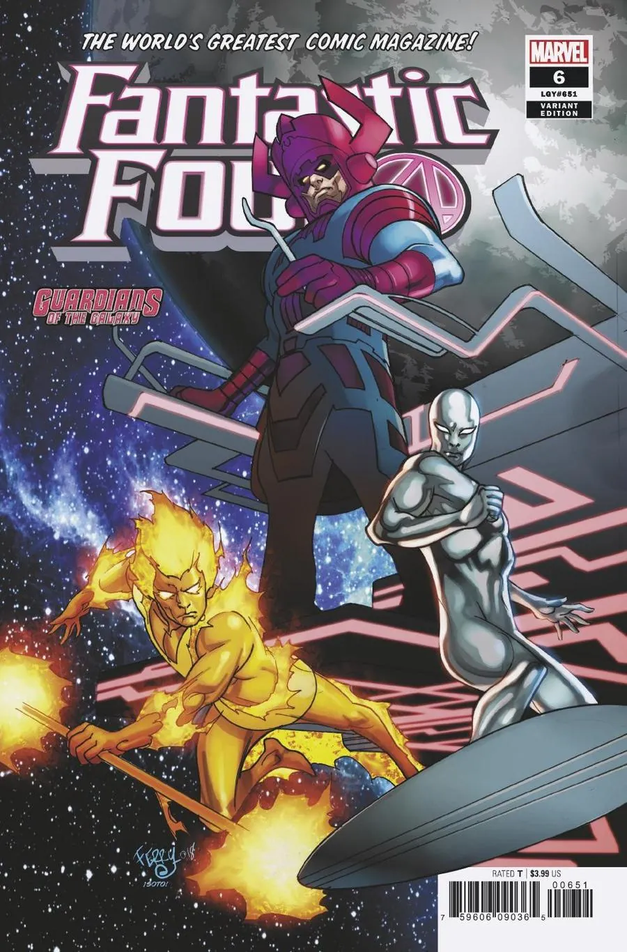 Cover of Fantastic Four #6 (651)
