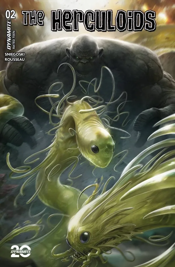 Cover of The Herculoids #2