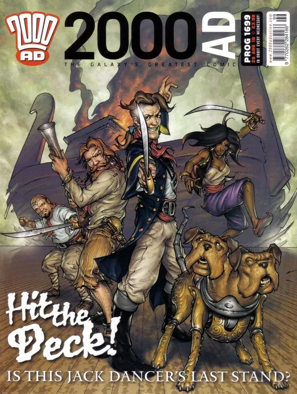 Cover of 2000 AD #1699
