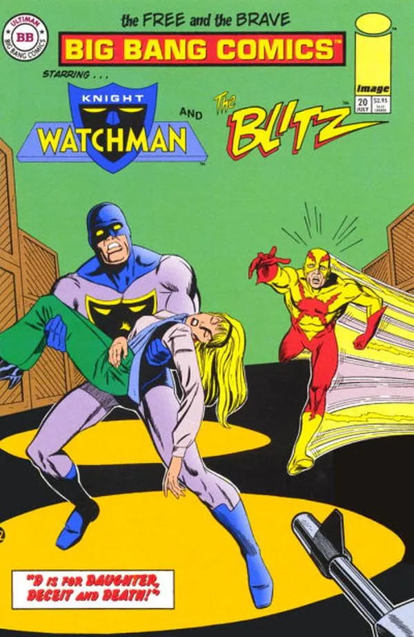 Cover of Big Bang Comics #1