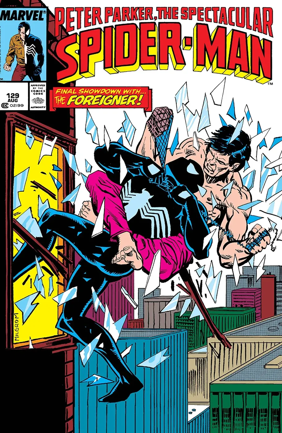 Cover of The Spectacular Spider-Man #129