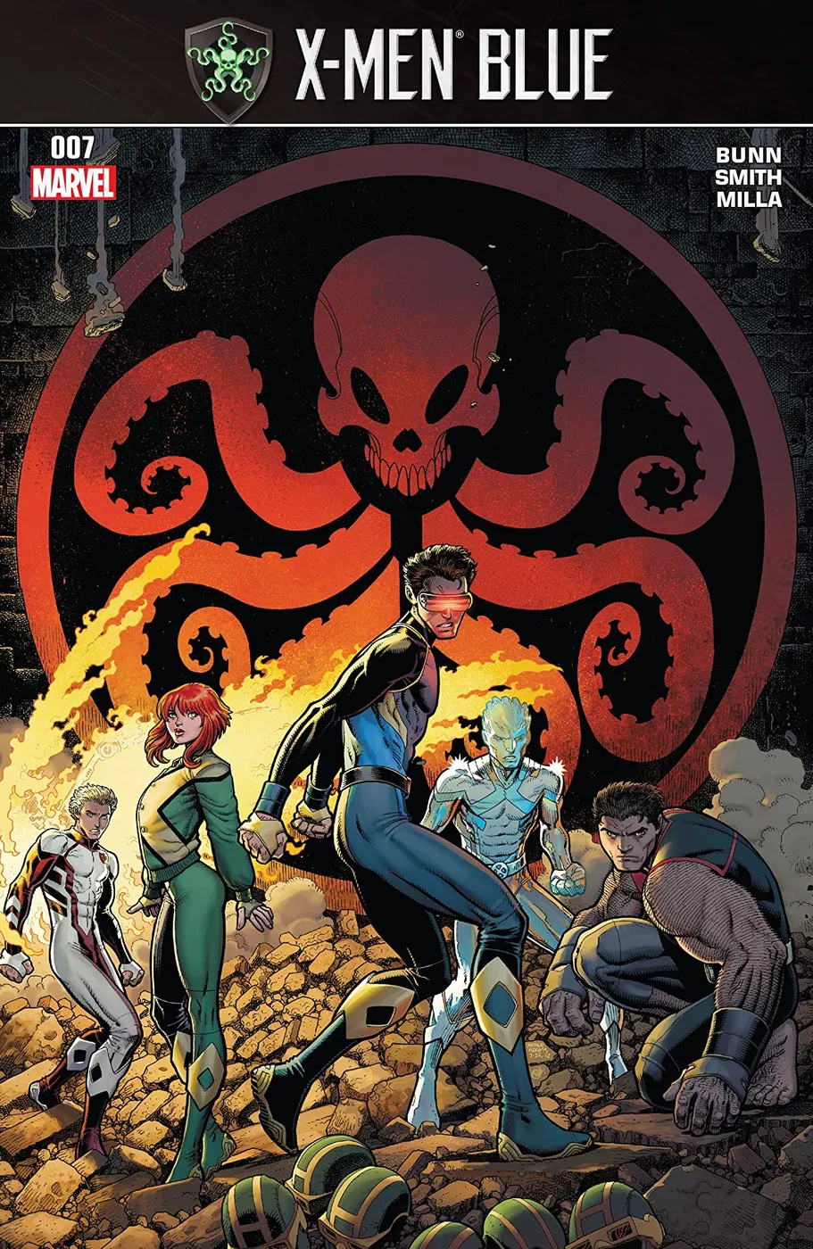 Cover of X-Men: Blue #7