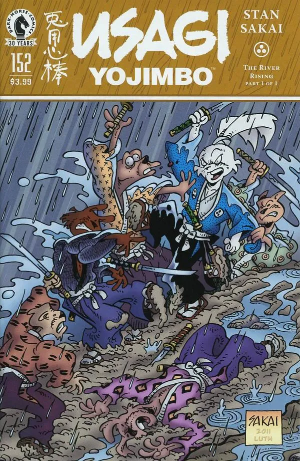 Cover of Usagi Yojimbo #152