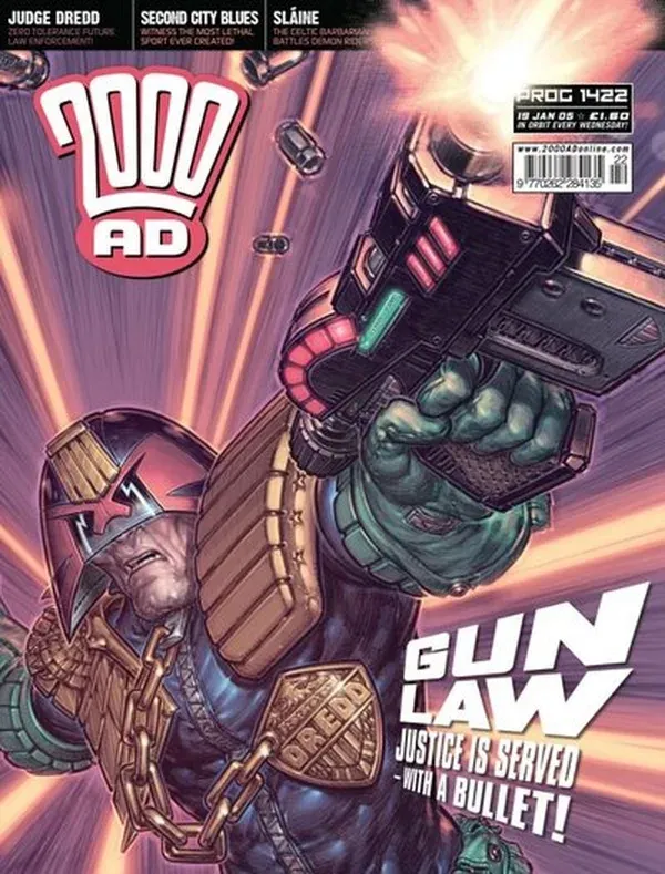 Cover of 2000 AD #1422