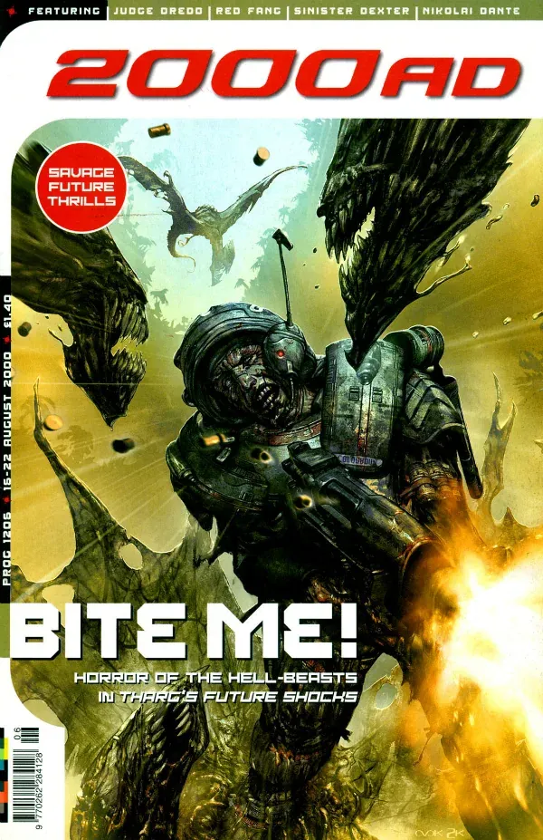 Cover of 2000 AD #1206