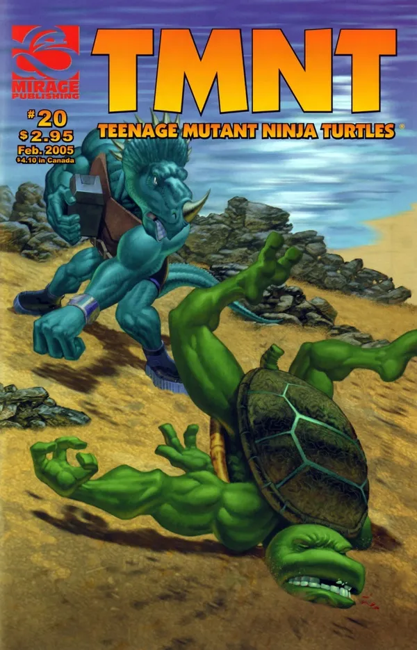 Cover of TMNT: Teenage Mutant Ninja Turtles #20