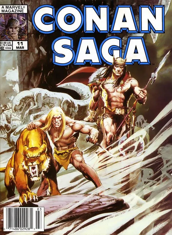 Cover of Conan Saga #11