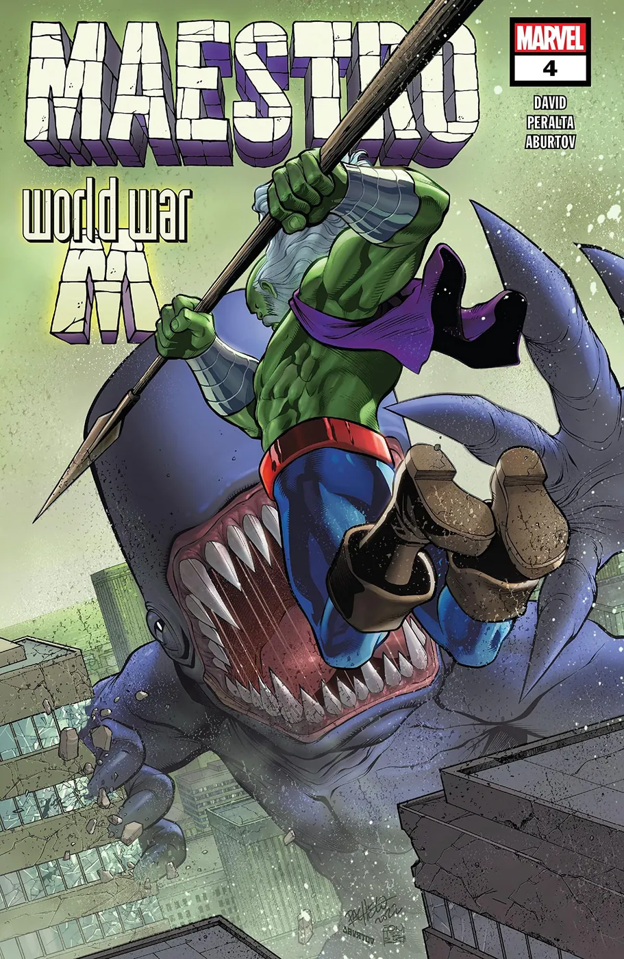 Cover of Maestro: World War M #4