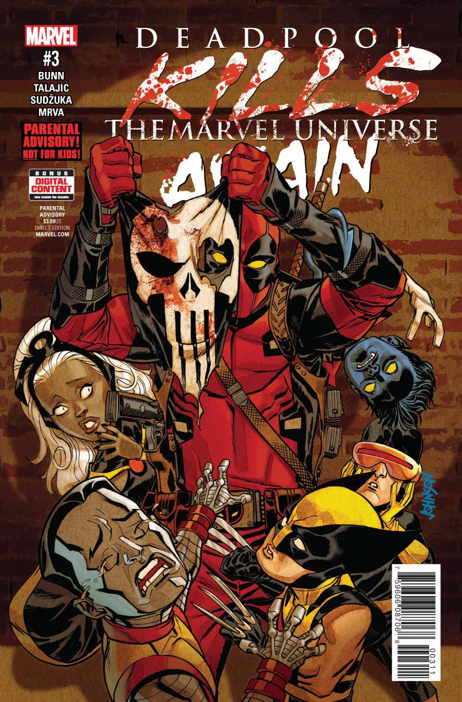 Cover of Deadpool Kills the Marvel Universe Again #3