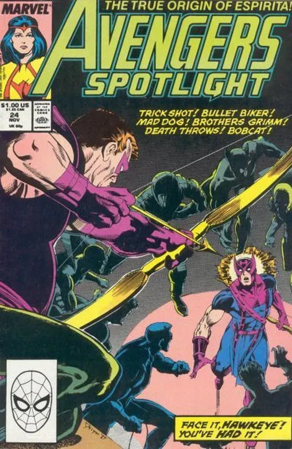 Cover of Avengers Spotlight #24