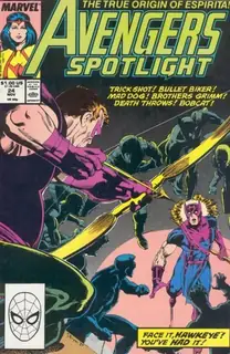 Cover of Avengers Spotlight #24