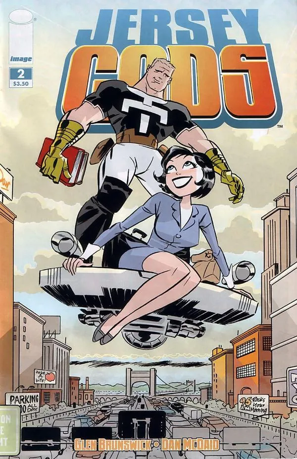 Cover of Jersey Gods #2