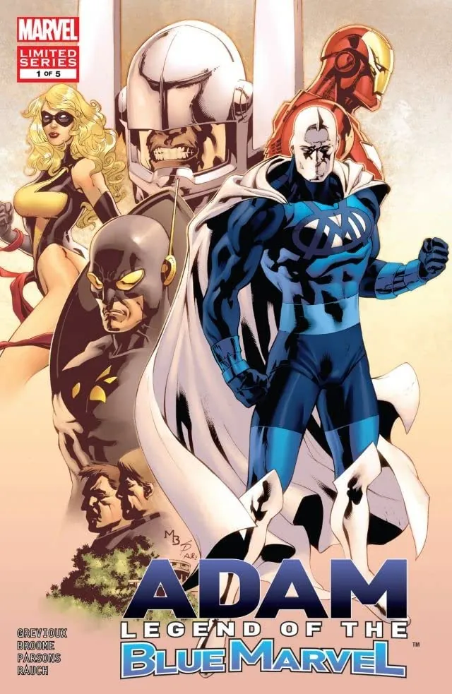 Cover of Adam: Legend of the Blue Marvel #1