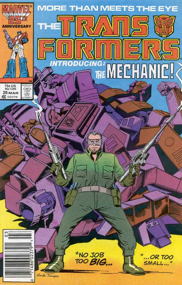 Cover of The Transformers #26