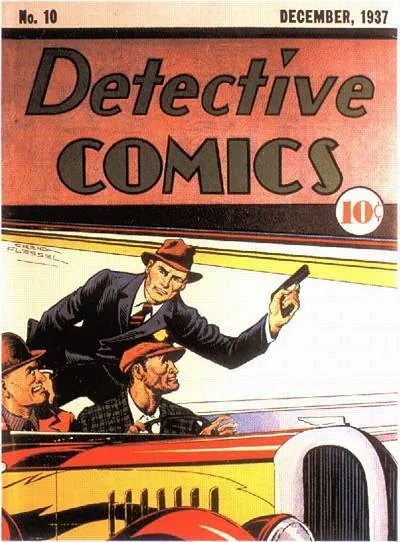 Cover of Detective Comics #10