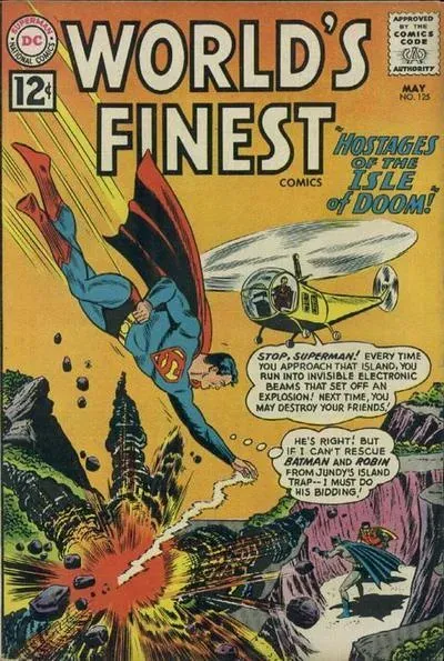 Cover of World's Finest Comics #125