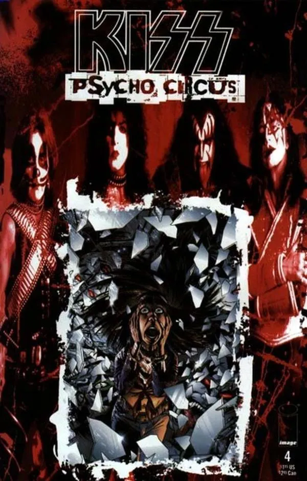 Cover of Kiss: Psycho Circus #4