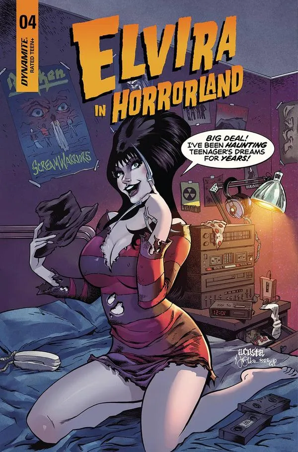 Cover of Elvira in Horrorland #4