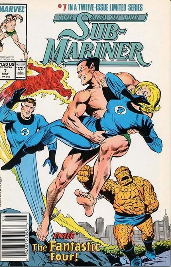 Cover of Saga of the Sub-Mariner #7