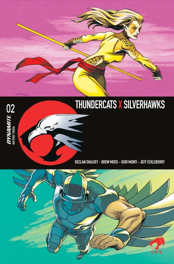 Cover of ThunderCats x SilverHawks #2