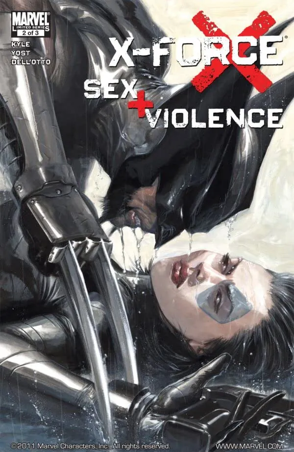 Cover of X-Force: Sex and Violence #2