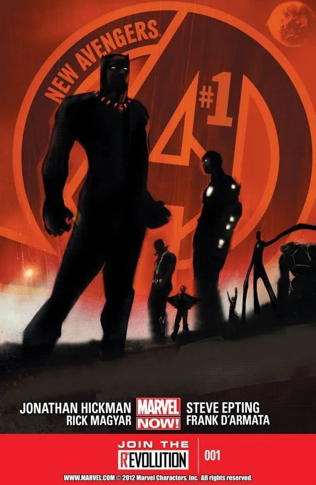 Cover of New Avengers #1