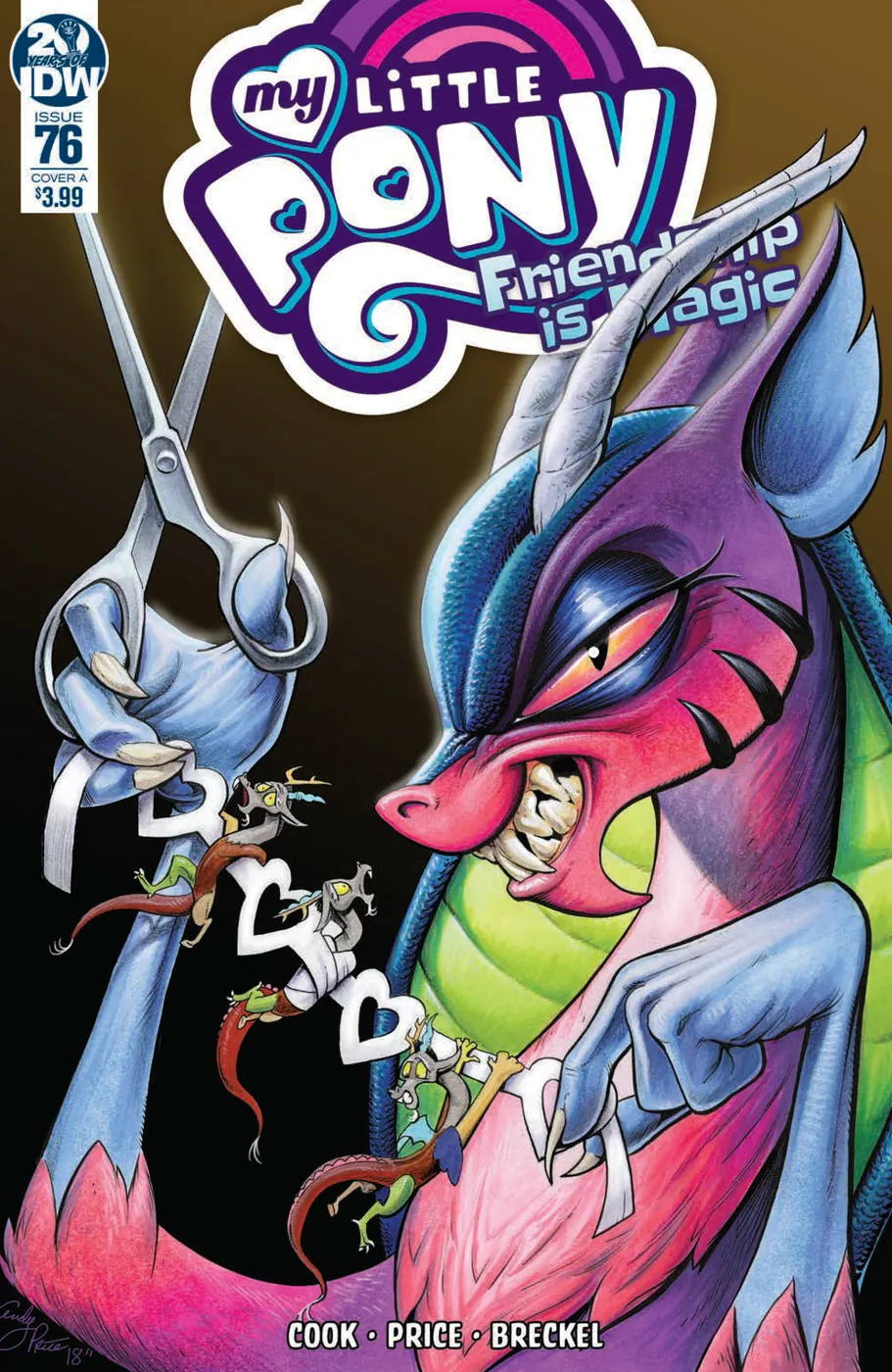 Cover of My Little Pony: Friendship Is Magic #76