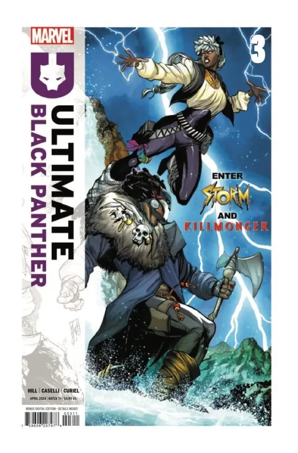 Cover of Ultimate Black Panther #3