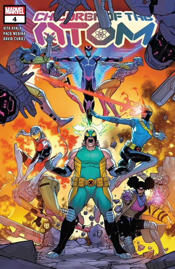 Cover of Children of the Atom #4