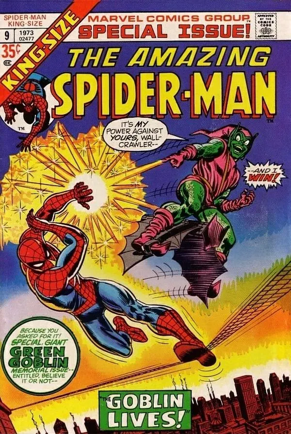 Cover of The Amazing Spider-Man Annual #9