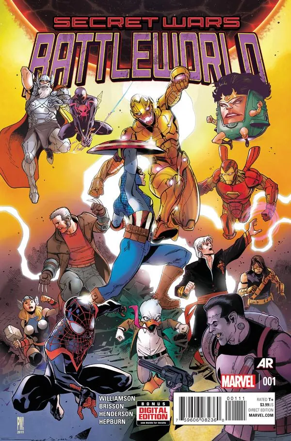 Cover of Secret Wars: Battleworld #1