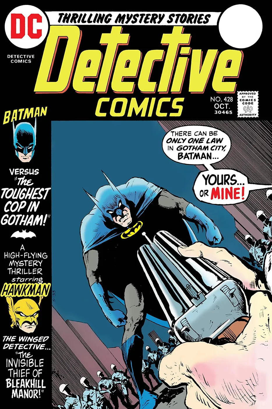 Cover of Detective Comics #428