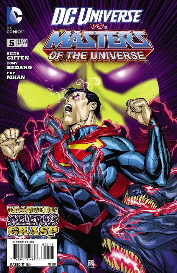 Cover of DC Universe vs. Masters of the Universe #5