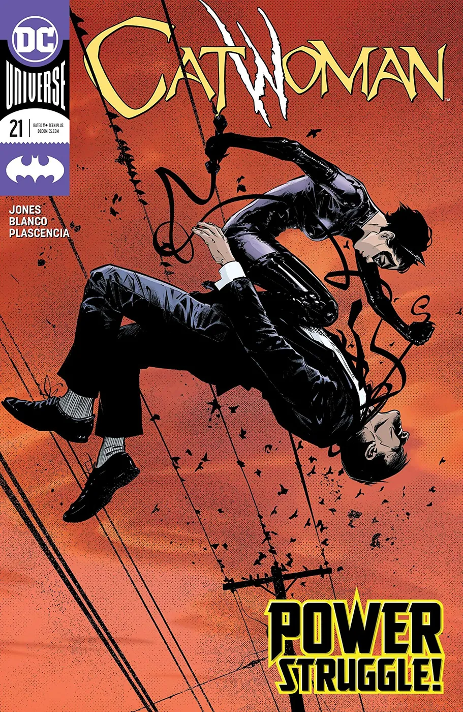 Cover of Catwoman #21