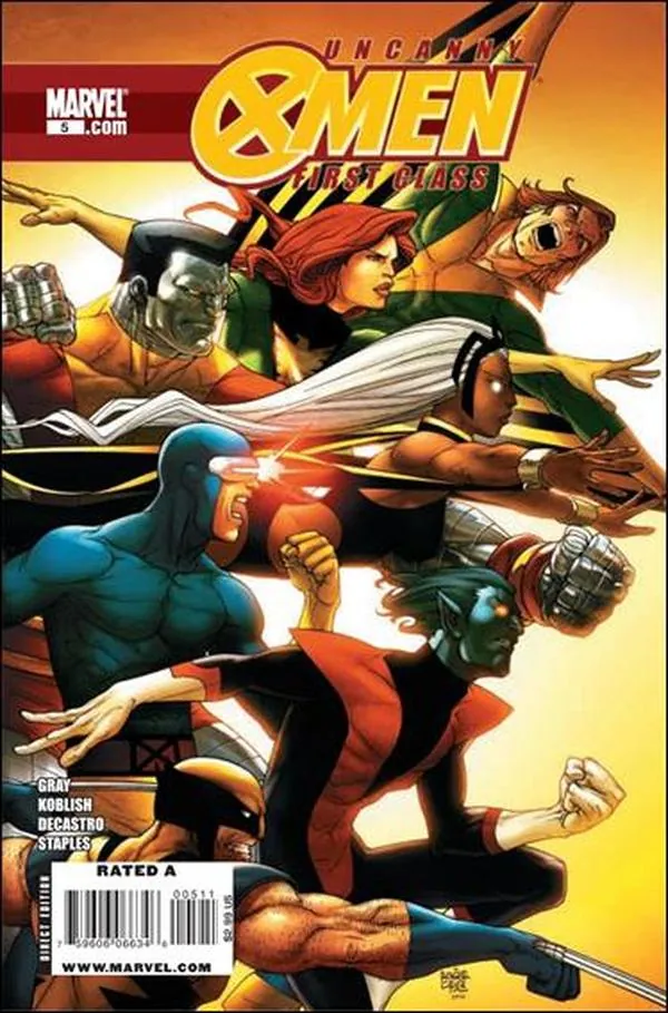 Cover of Uncanny X-Men: First Class #5