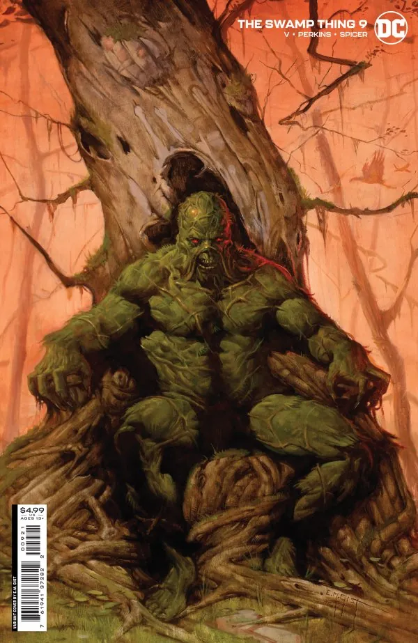 Cover of The Swamp Thing #9
