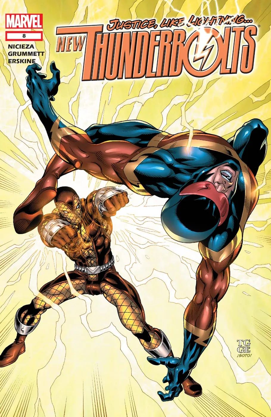 Cover of New Thunderbolts #8 (89)