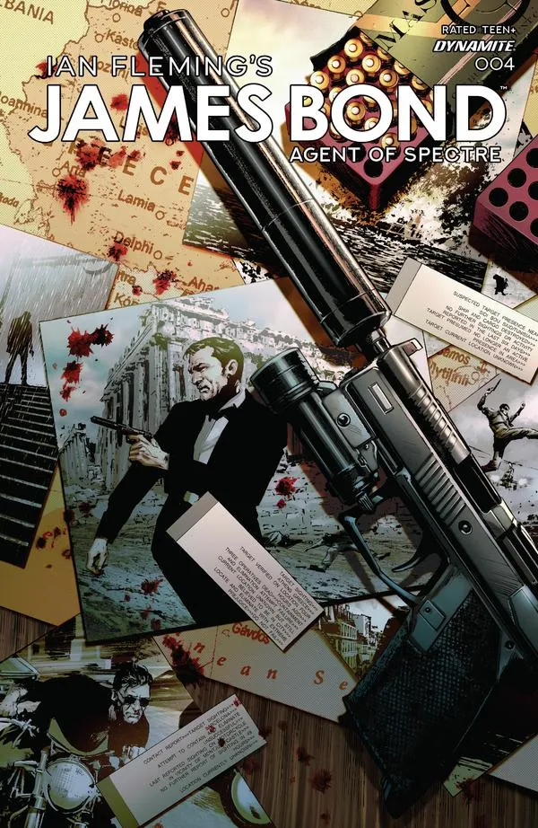 Cover of James Bond: Agent of Spectre #4