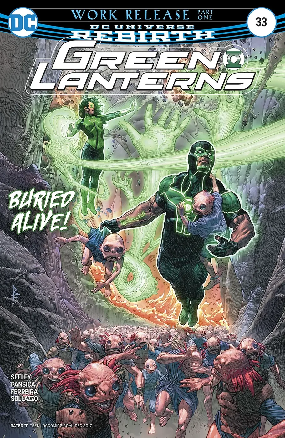 Cover of Green Lanterns #33