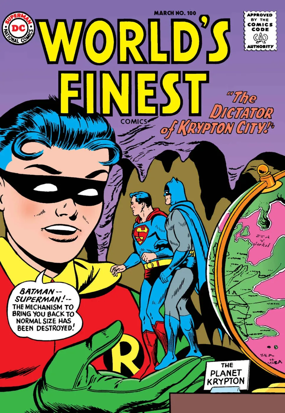 Cover of World's Finest Comics #100