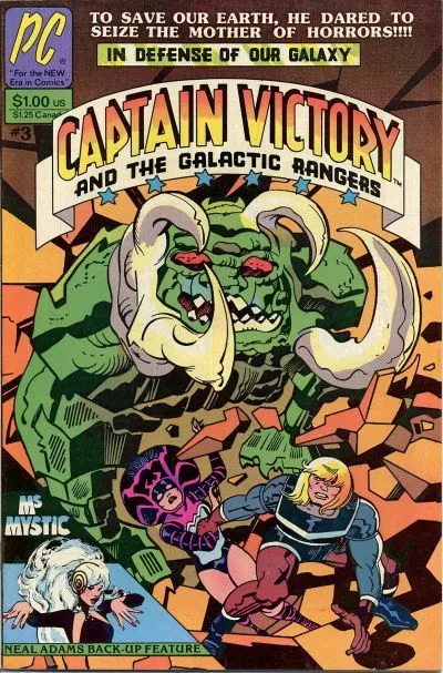 Cover of Captain Victory and the Galactic Rangers #3
