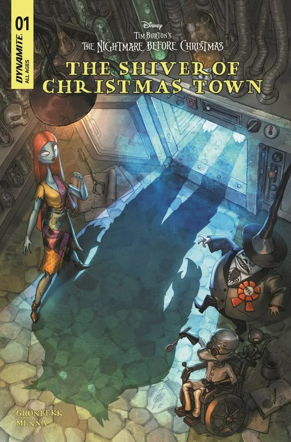 Cover of Tim Burton's the Nightmare Before Christmas: The Shiver of Christmas Town #1
