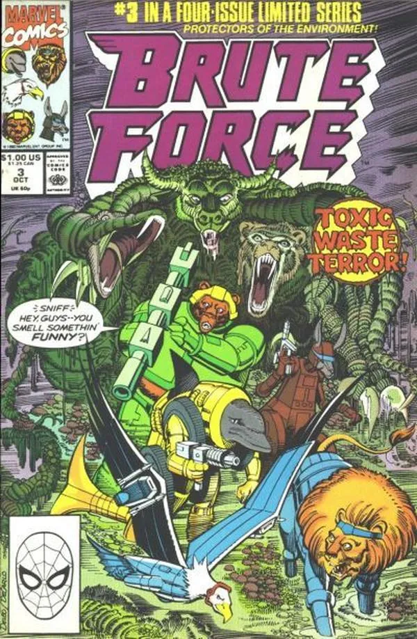 Cover of Brute Force #3