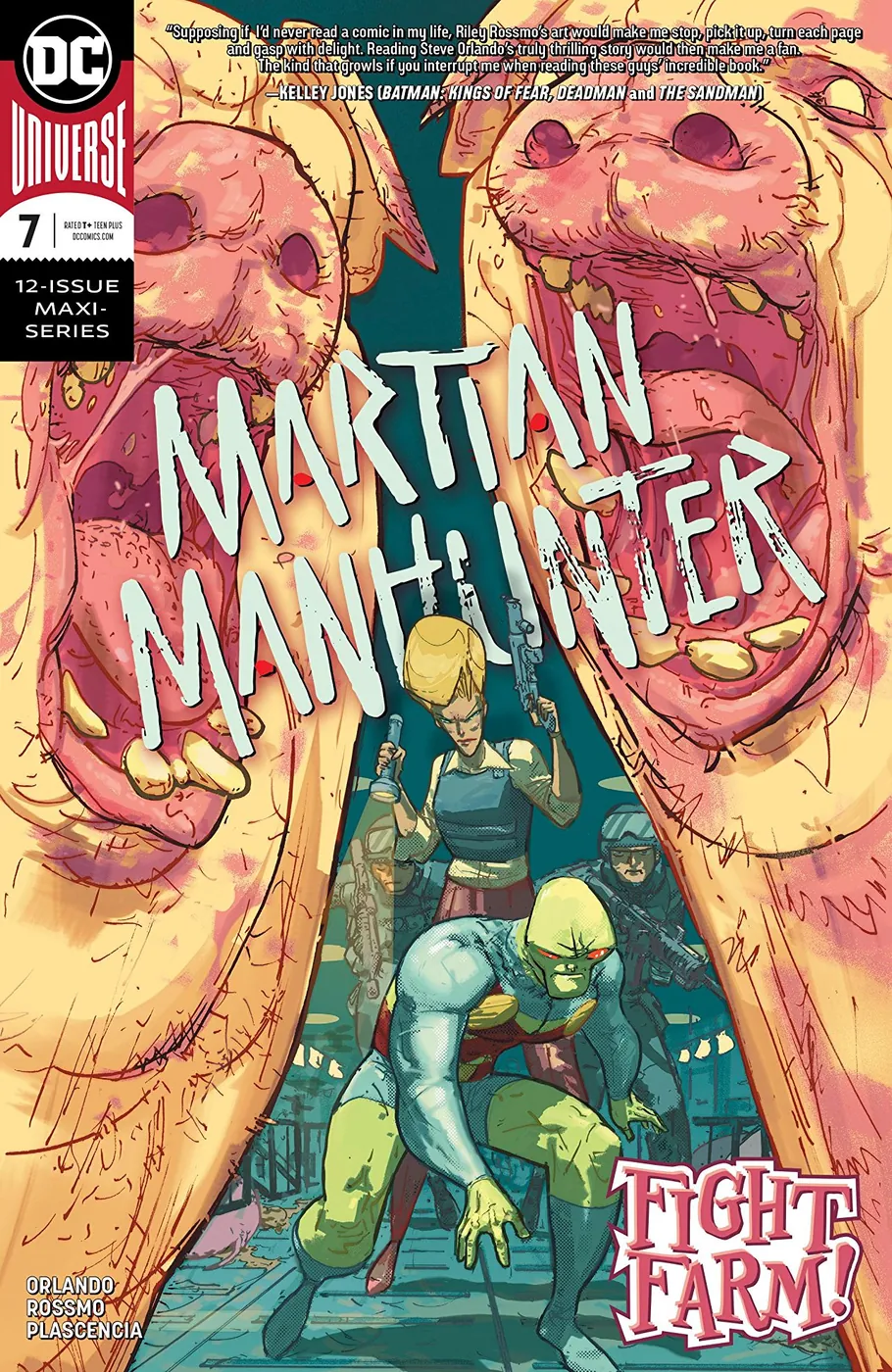 Cover of Martian Manhunter #7