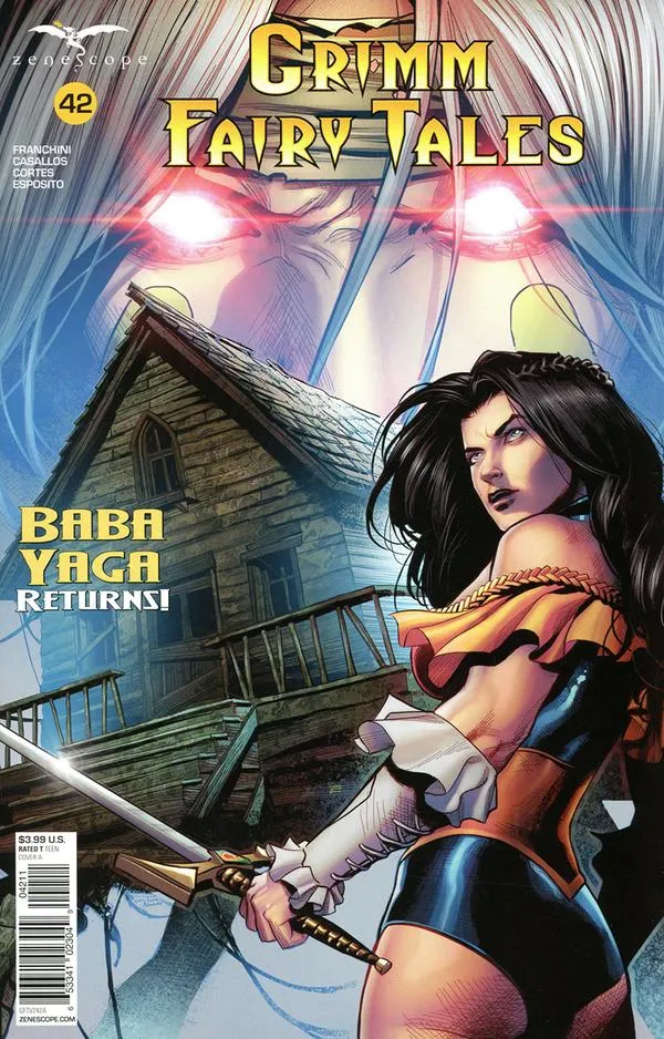 Cover of Grimm Fairy Tales #42