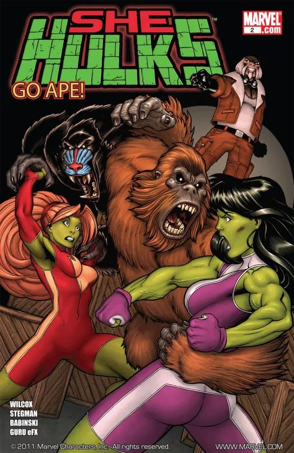 Cover of She-Hulks #2