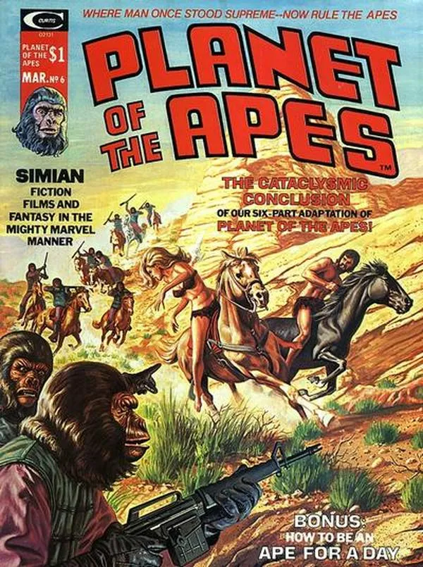 Cover of Planet of the Apes #6