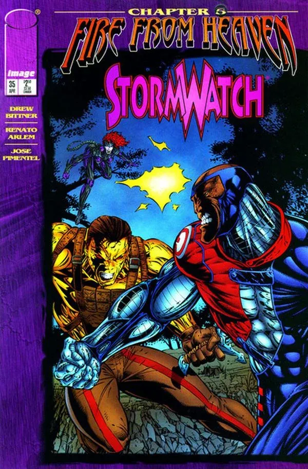 Cover of Stormwatch #35